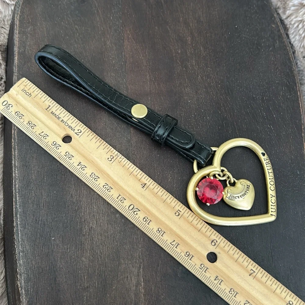 Juicy Couture Vintage bag Charm key fab/holder